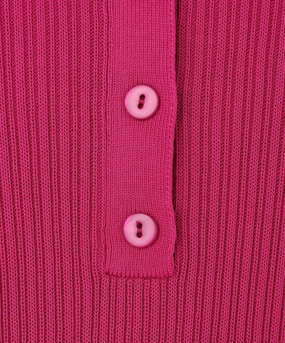 ICB L マーセライズコットンポロ ニット 