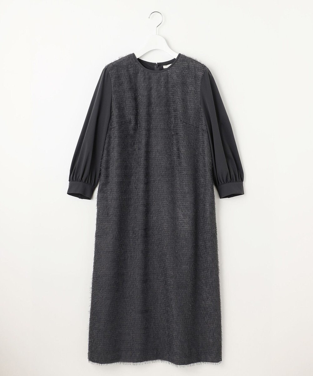 自由区 L 【カタログ掲載】ループカットジャカード ワンピース 