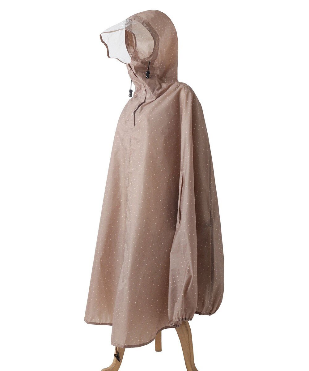 MOONBAT FLAT PURE サイクル レインポンチョ ドット 自転車 収納袋付き 