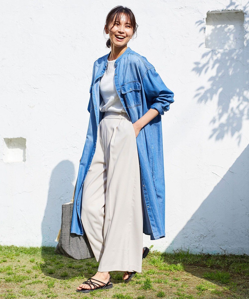 ANY ナローストラップ サンダル 