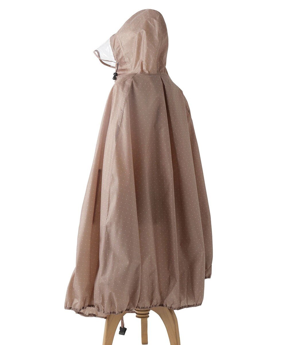 MOONBAT FLAT PURE サイクル レインポンチョ ドット 自転車 収納袋付き 