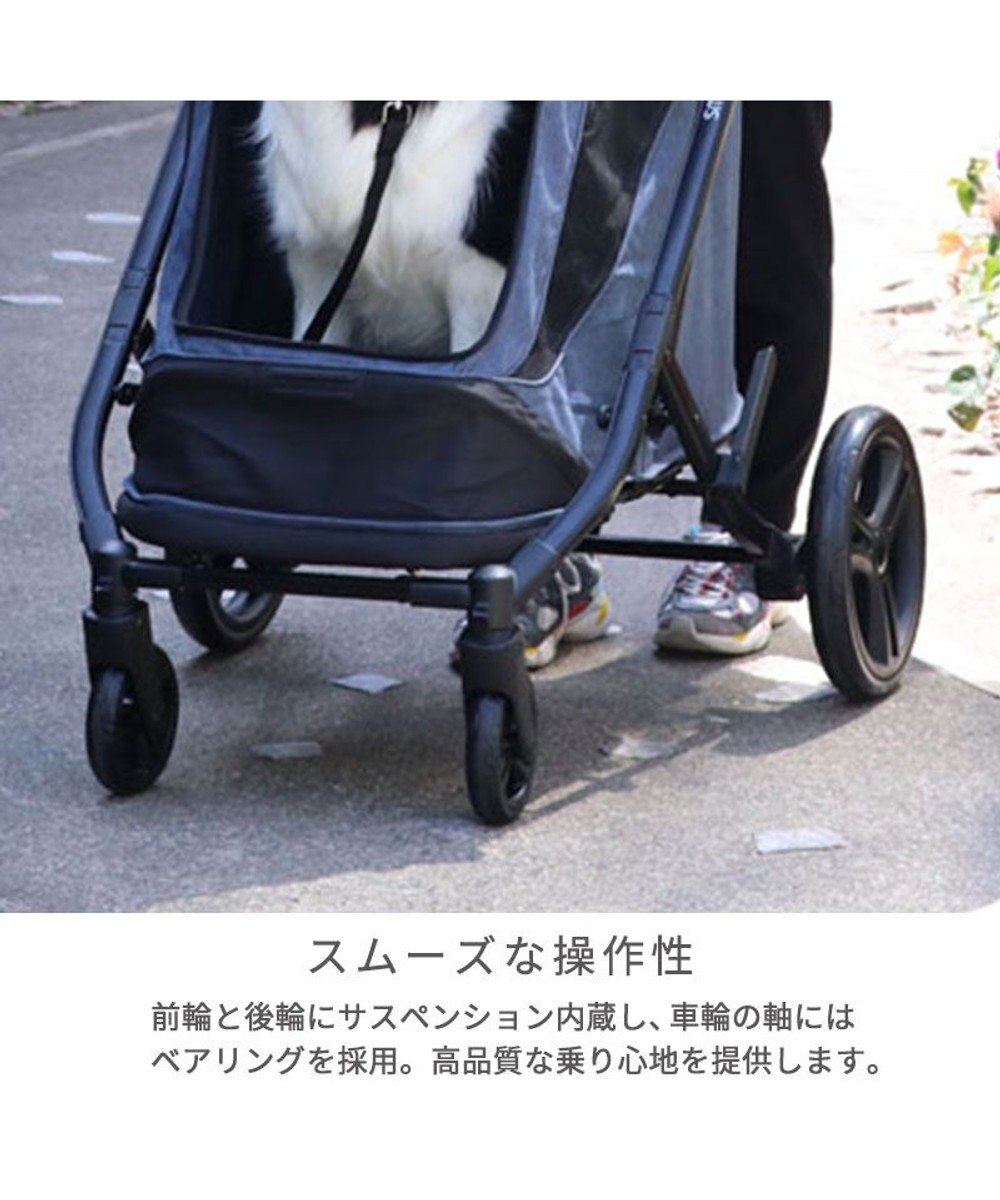 PET PARADISE smooca ラージ ペットカート 《デニム調》 