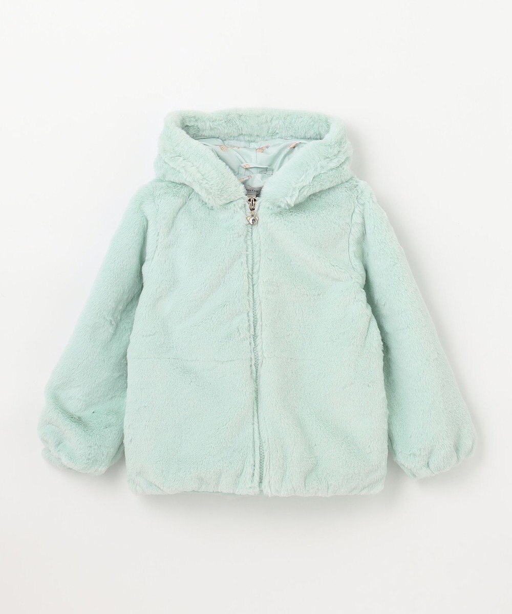 ANY KIDS アニマル耳 フェイクファー ブルゾン 