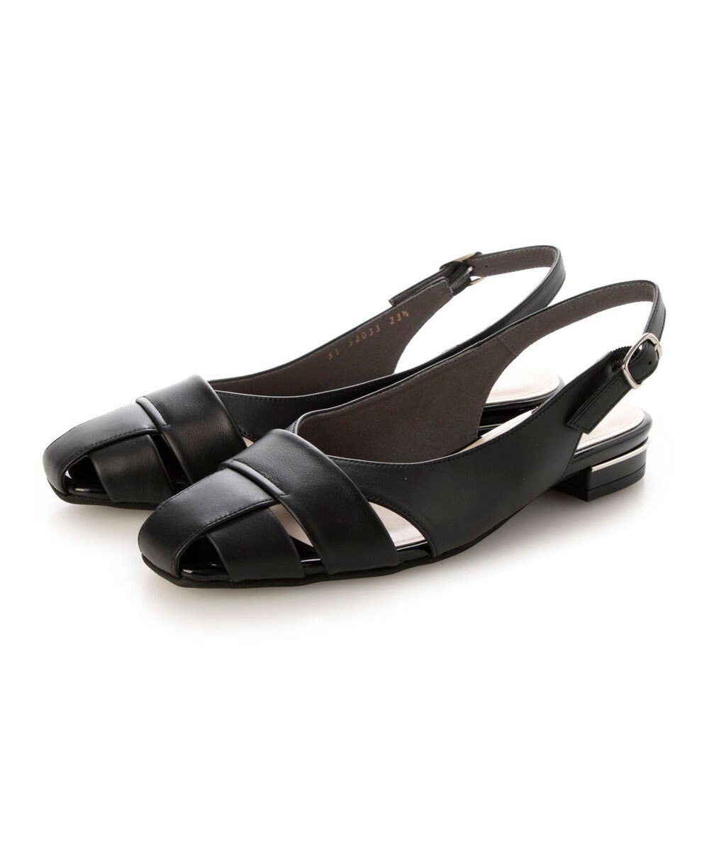 Riz raffinee <Riz raffinee>グルカデザインバックベルトパンプス 