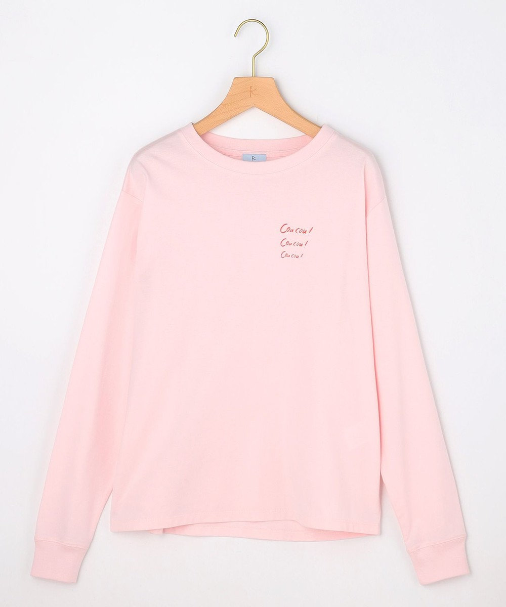 組曲 L 【先行予約・Flower Collection】プリントロングTシャツ 