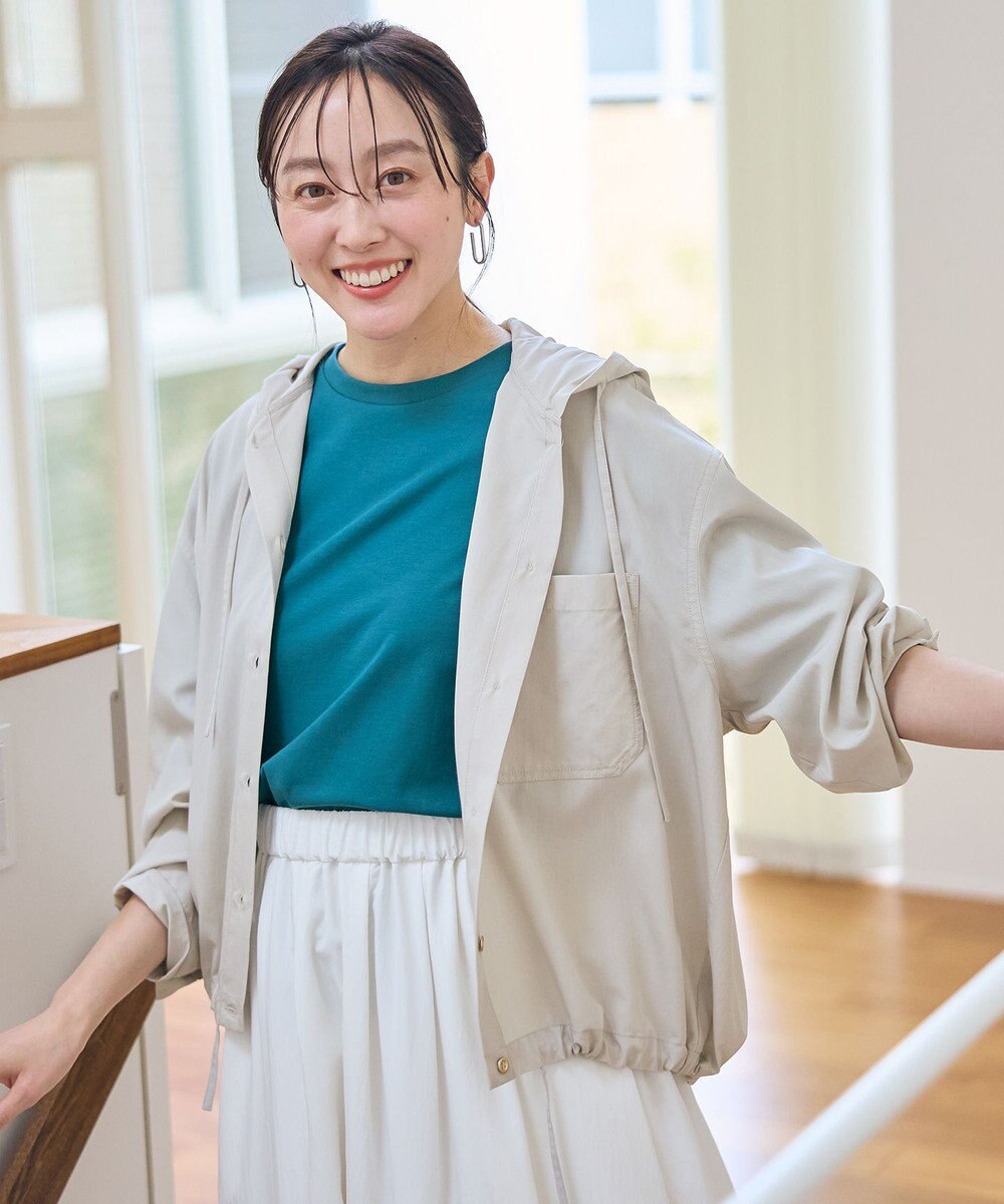 ANY L 撥水フーデットシャツ 