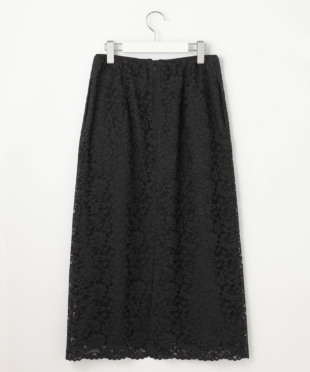 自由区 【セットアップ対応・洗える】フルールスカラレース スカート 