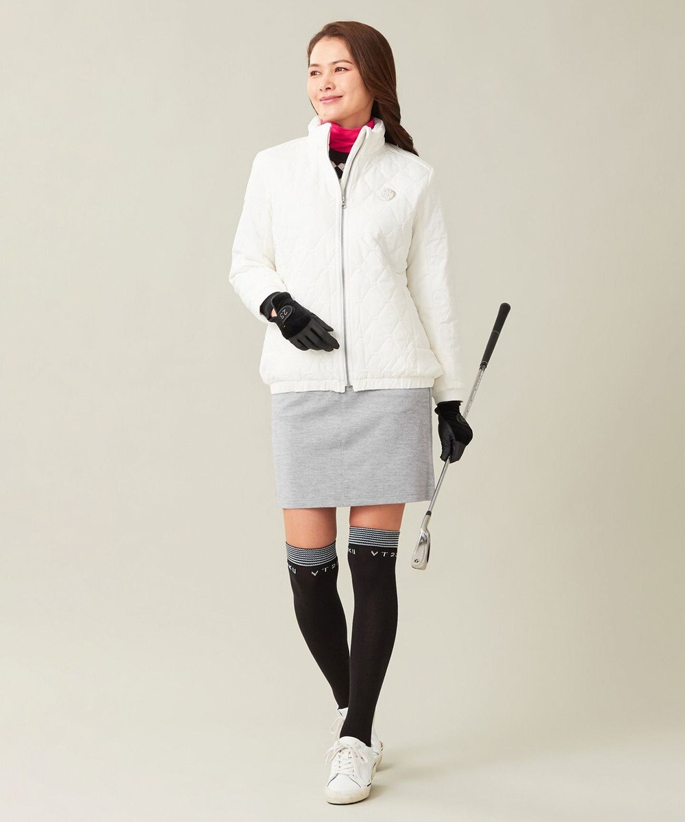 23区GOLF 【WOMEN】【ストレッチ】ポンチ スカート 