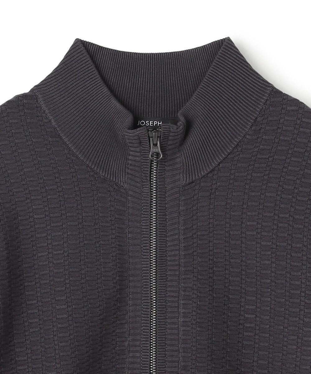 JOSEPH HOMME 【WEB・一部店舗限定  】  ライトヴィスコース　ジップアップカーディガン 