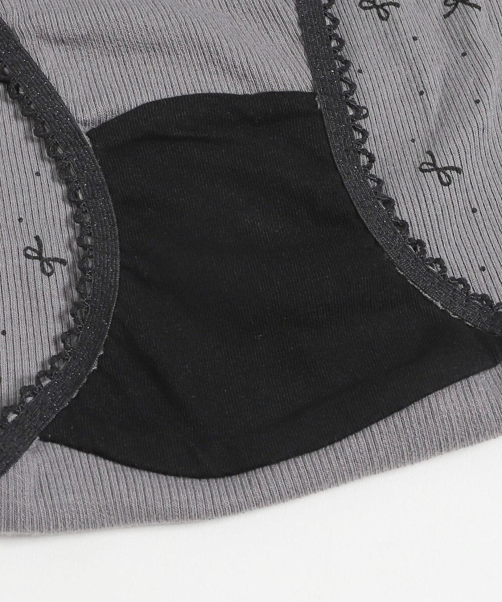 WEGO 【ハーフトップ＆ショーツセット】Liliane　Ciel　リボンドット 