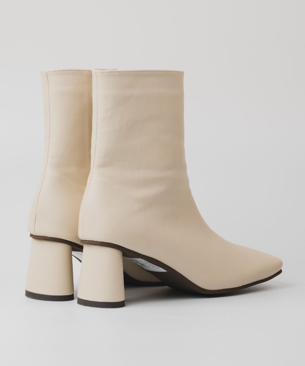 BONTRE 【PRECIEUX JOUET/プレシュウジュエ】ワイドスクエアショートブーツ 