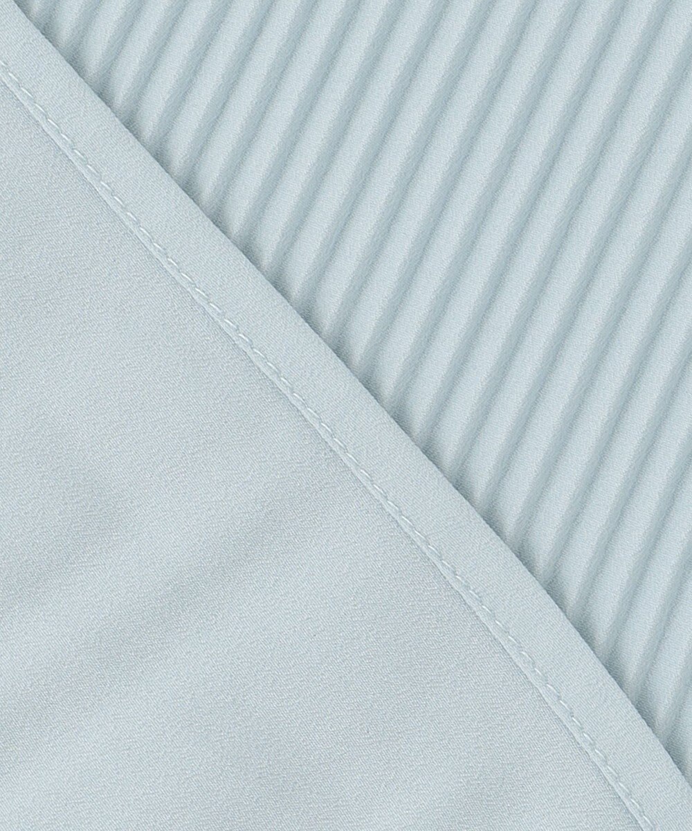 Feroux プリーツコンビ ブラウス 