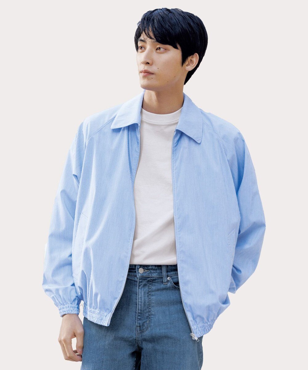 UNFILO MENS コットンライク ブルゾン 