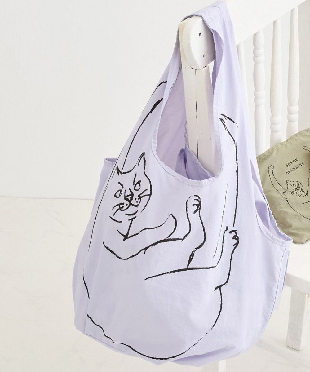 ROOTOTE 3543【ルートート】EU.ルーショッパー.ブラサガリネコ-B 