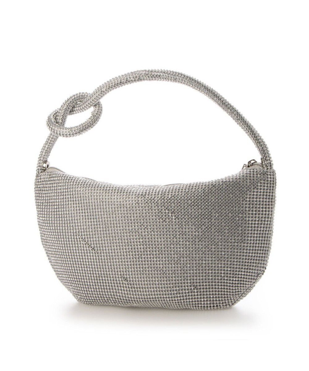 UNBILLION カシュカシュ cachecache / ラインストーン三日月ショルダー 