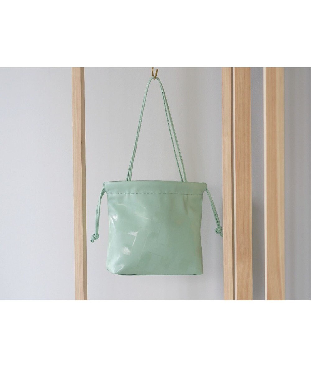 MIYABIYA La quoh with kirakaracho　角つなぎ ソフトレザー ミディアムトート 