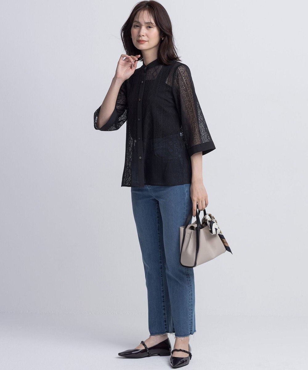 組曲 ミッドデニム パンツ 