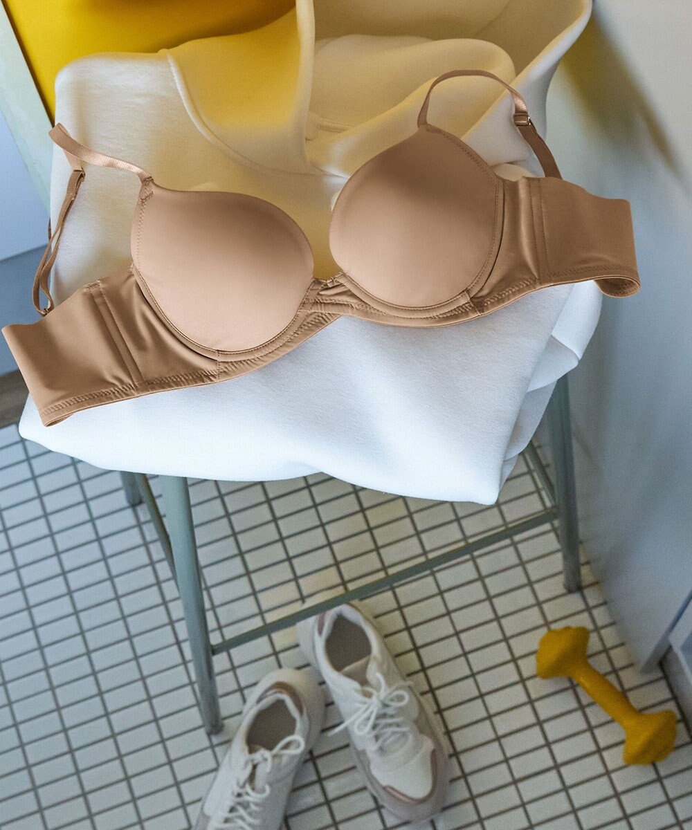 WACOAL ブラジャー サイズや体型特徴に合わせた設計 背中に段差がつきにくい アウターにひびきにくい レディース BXC410 /ワコール 
