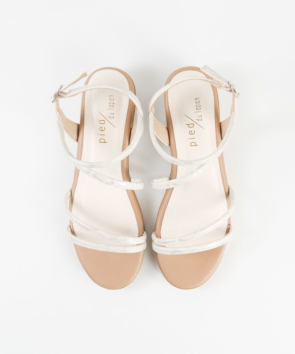 BONTRE 【pied du lapan/ピエドラパン】ナローストラップソールサンダル/50759ZI 