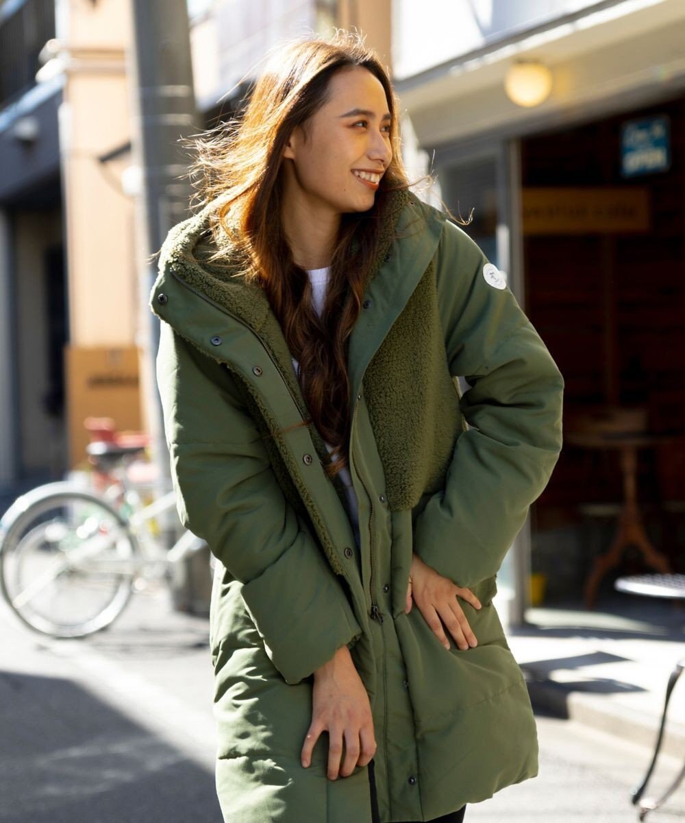 OP／FILA 【OP】切り替えボアジャケット 