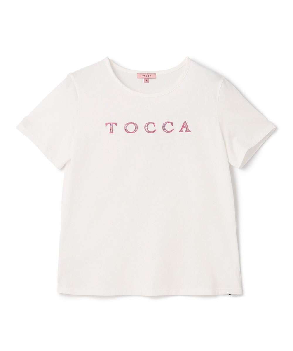 TOCCA 【洗える！】TOCCA PATCHWORK LOGO TEE Tシャツ 