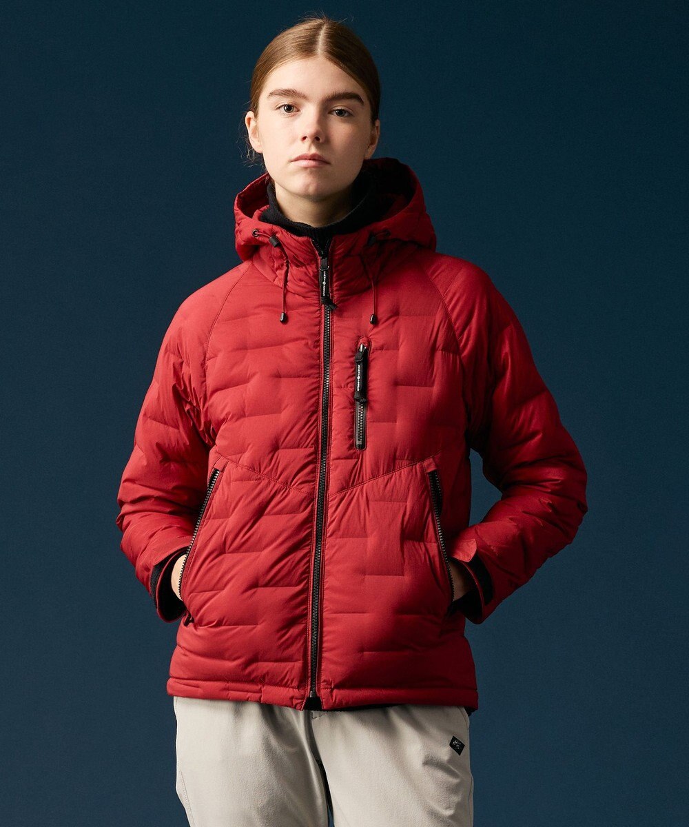 JOSEPH ABBOUD MOUNTAIN 【ストレッチ/軽量/パッカブル/ライナードッキング対応】2WAYストレッチダウンパーカー 