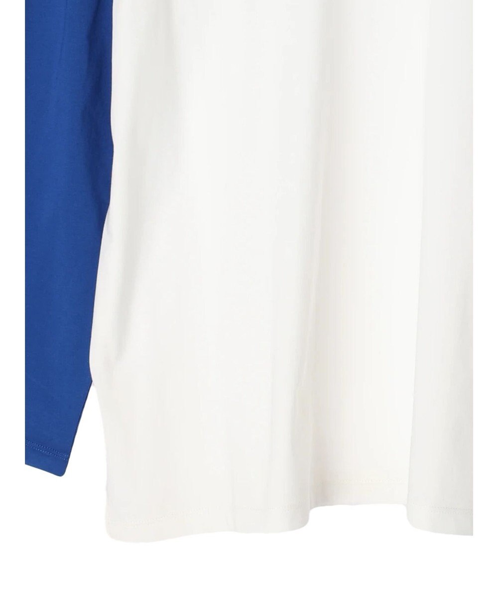 Green Parks シアーラグラン配色プルオーバー 