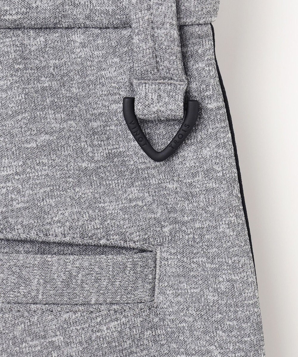 23区GOLF 【MEN】【ストレッチ】バックメッシュポンチ テーパードパンツ 