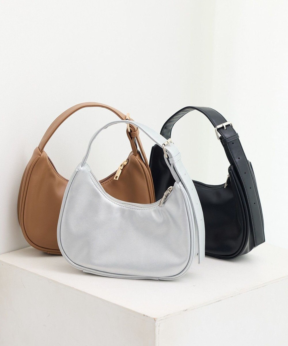 earth music&ecology ハーフムーンアジャスタブルバッグ 