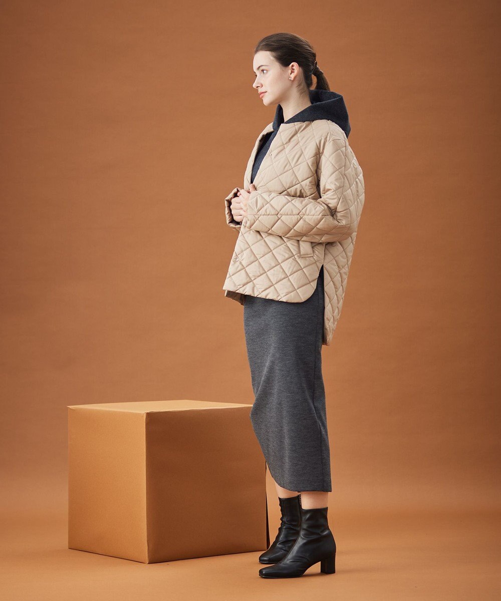 BEIGE， 【S-size】JACOB / キルティングアウター 