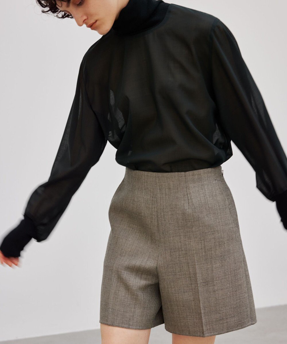 BEIGE， GRANET / ウールリバーショートパンツ 