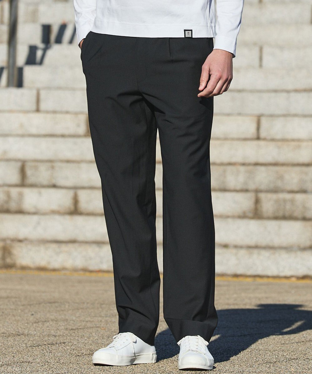 GOTAIRIKU カジュアルセットアップ対応【洗える/ストレッチ】YUNSA リラックストラウザーズ 