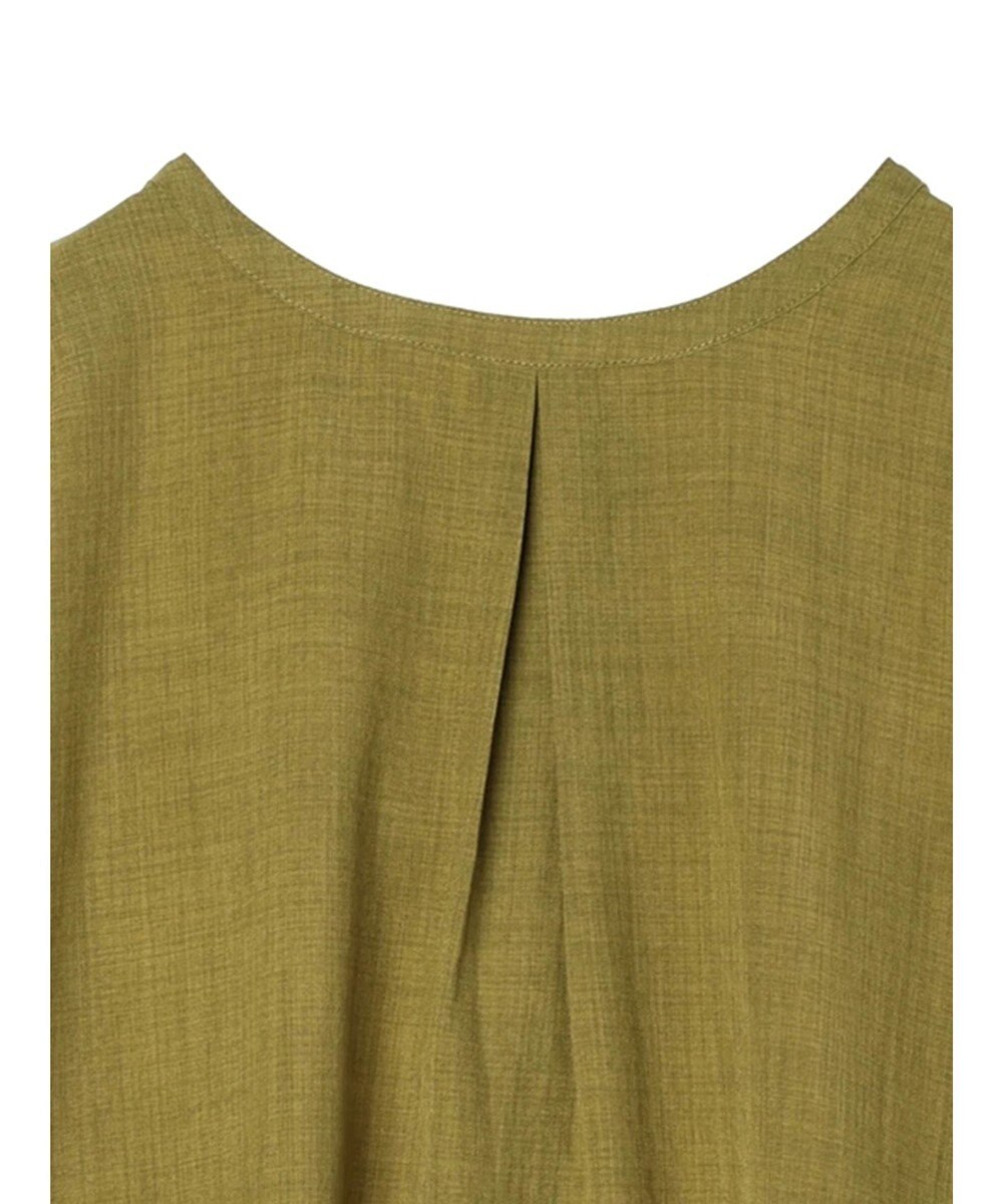 Green Parks 前後２ｗａｙミディ丈タックワンピース 