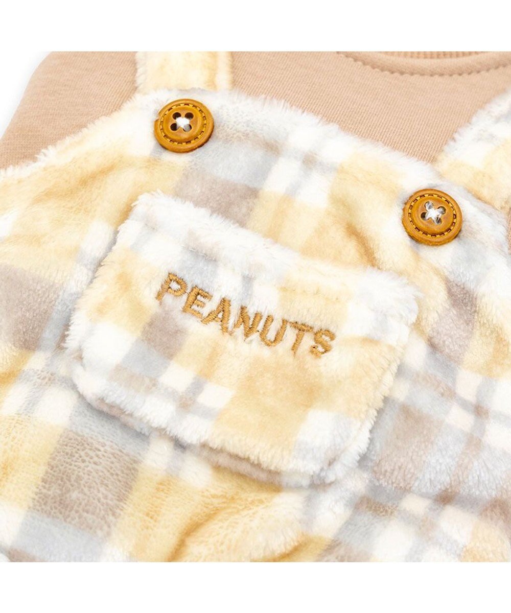 PET PARADISE スヌーピー ボア サロペット 《仲良し》 中型犬 