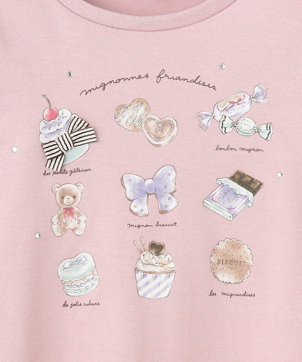 ANY KIDS スイーツプリント 長袖 Ｔシャツ 