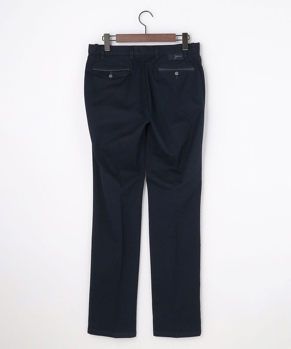 JOSEPH ABBOUD 【ウエストも伸びる!オーガニックコットン使用】ハイパワーカルゼ パンツ 26SSモデル 