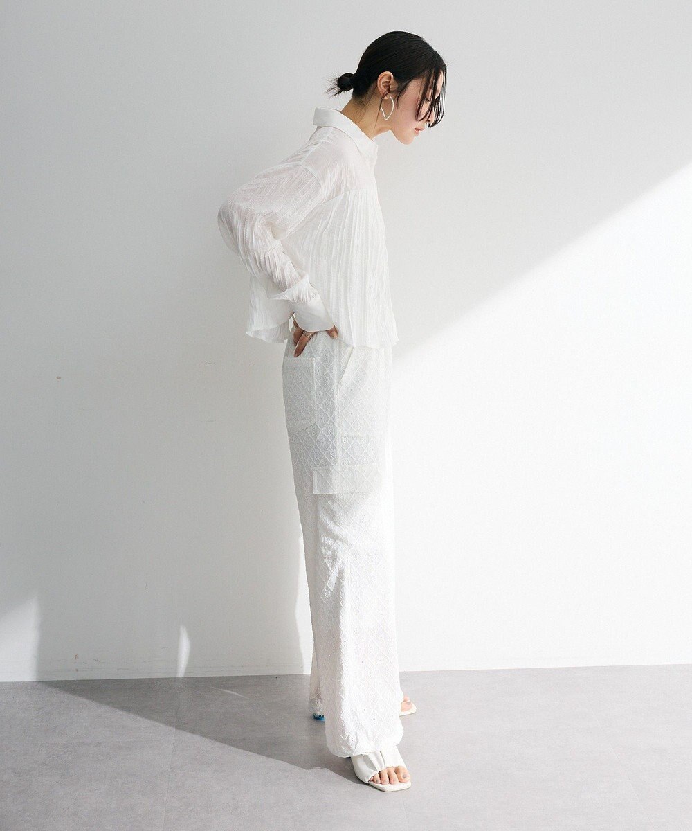 Green Parks ・ＳＵＧＡＲ　ＳＰＯＯＮ　ワッシャーキリカエブラウス 