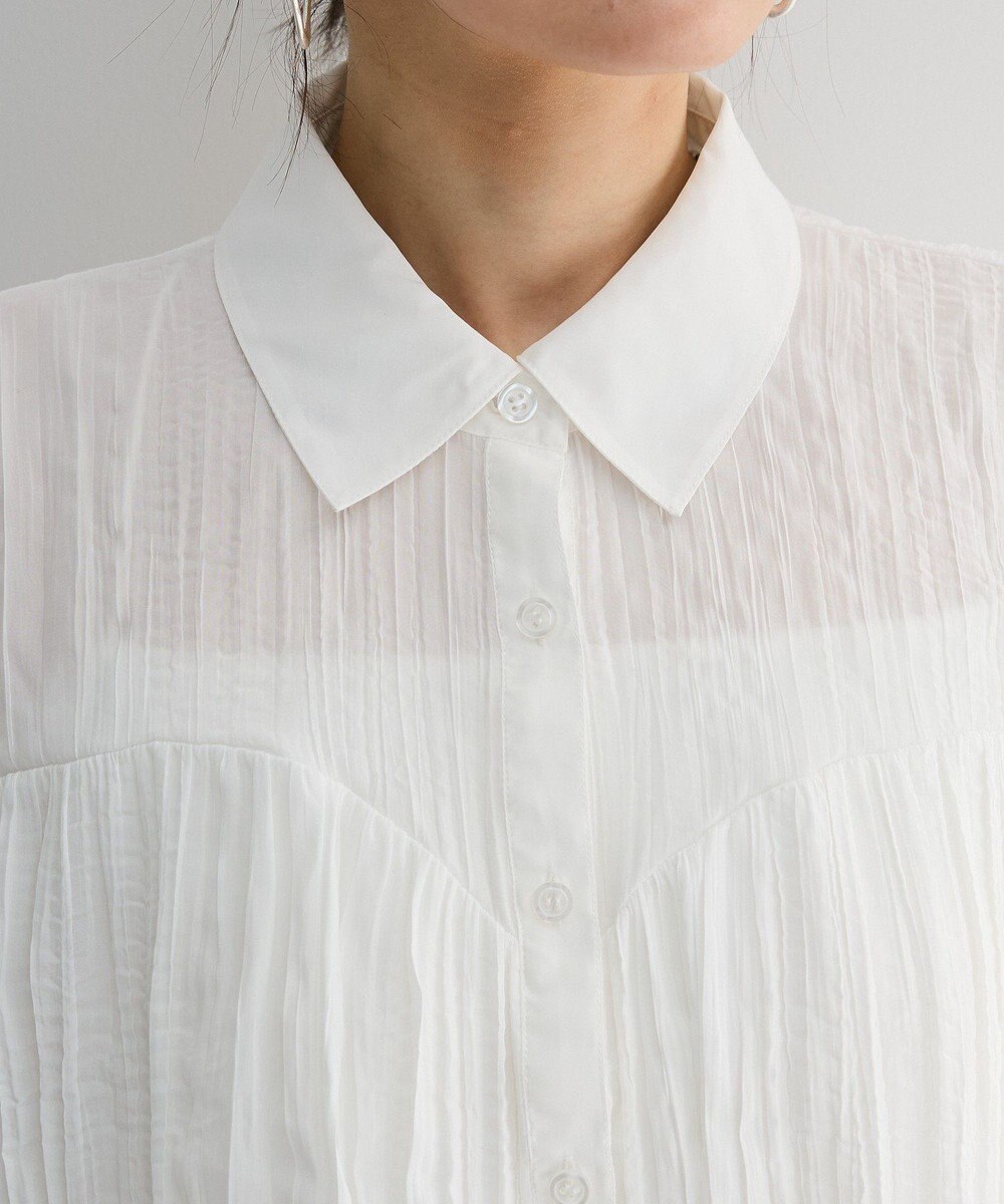 Green Parks ・ＳＵＧＡＲ　ＳＰＯＯＮ　ワッシャーキリカエブラウス 