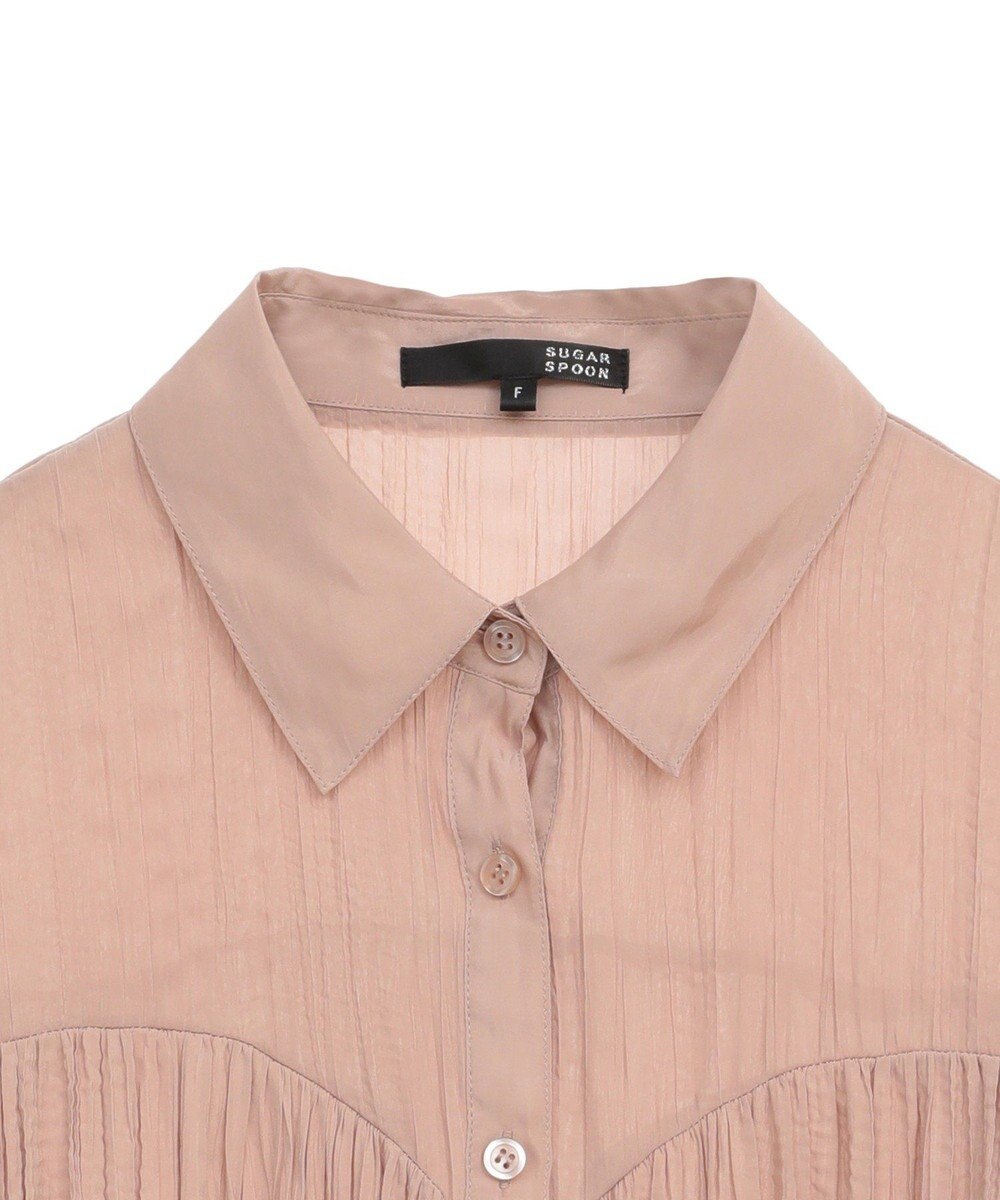 Green Parks ・ＳＵＧＡＲ　ＳＰＯＯＮ　ワッシャーキリカエブラウス 