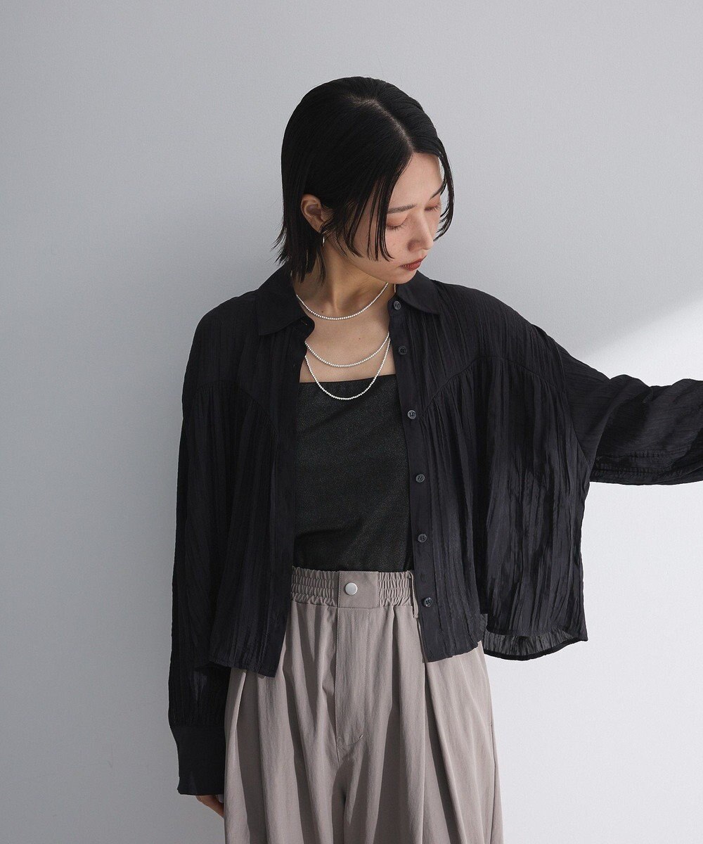 Green Parks ・ＳＵＧＡＲ　ＳＰＯＯＮ　ワッシャーキリカエブラウス 