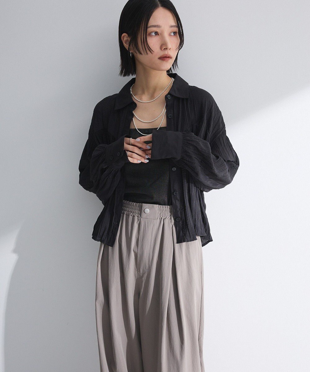 Green Parks ・ＳＵＧＡＲ　ＳＰＯＯＮ　ワッシャーキリカエブラウス 