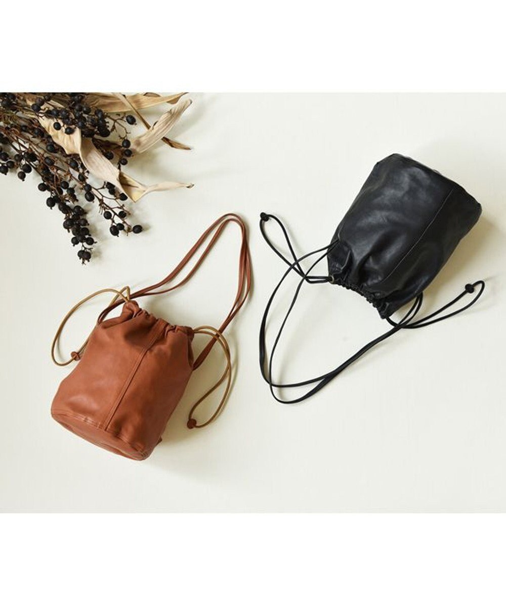 genten サステナブル巾着 大 