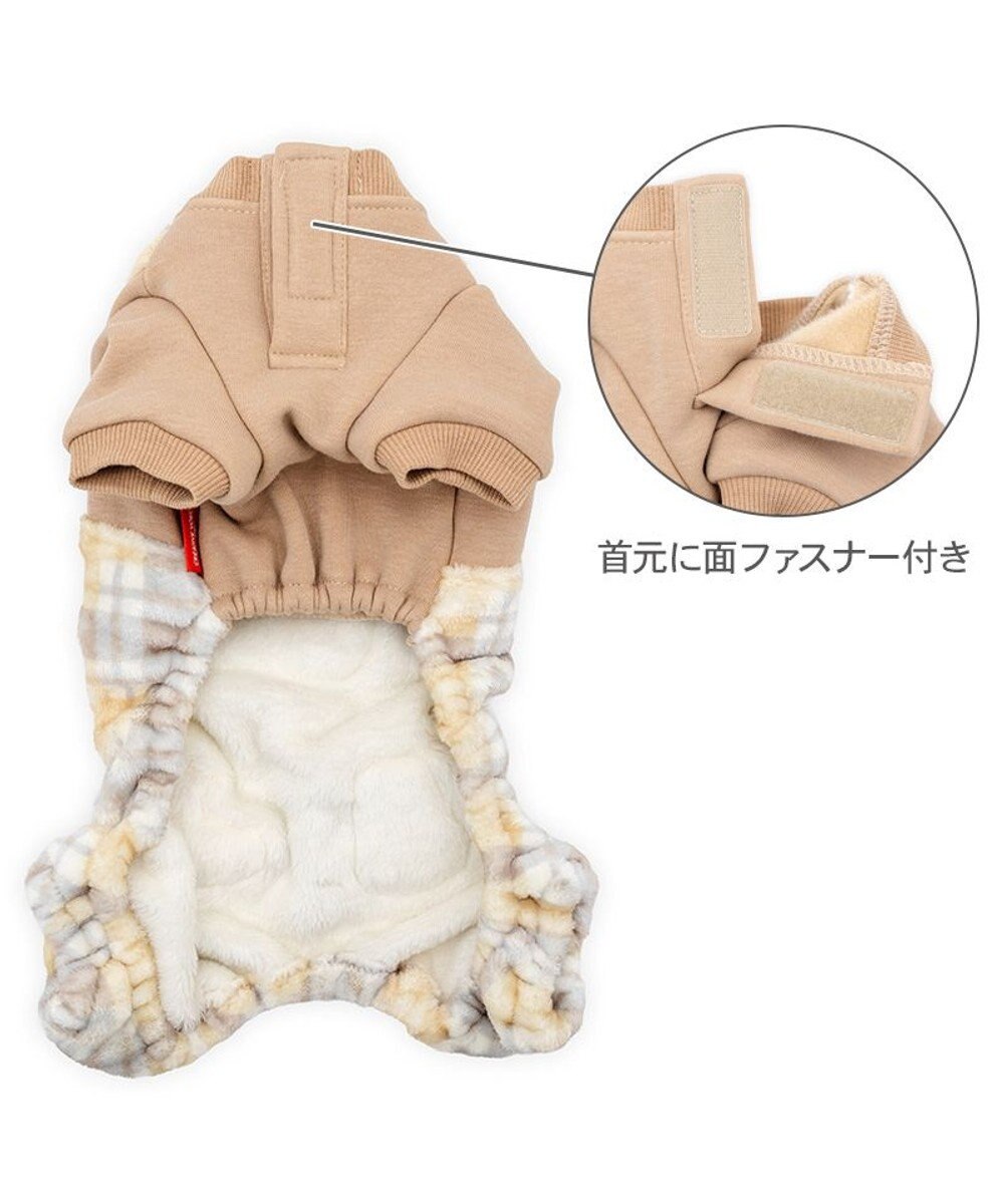 PET PARADISE スヌーピー ボア サロペット 《仲良し》 中型犬 