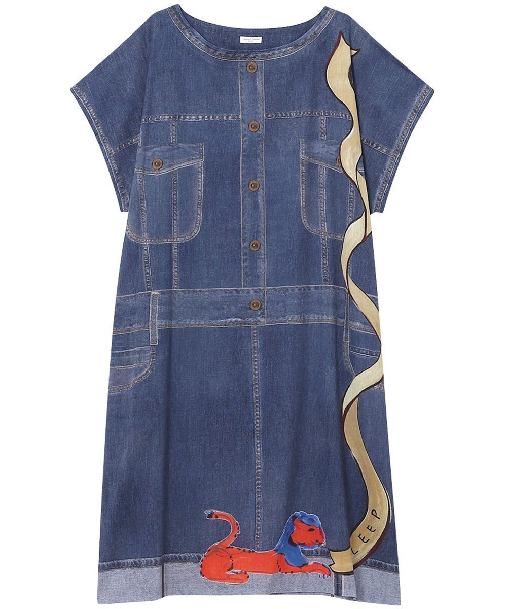 tsumori chisato SLEEP ツモリチサト チュニック 3分袖 半袖 ルームウェア レディース UNT159 /ワコール 