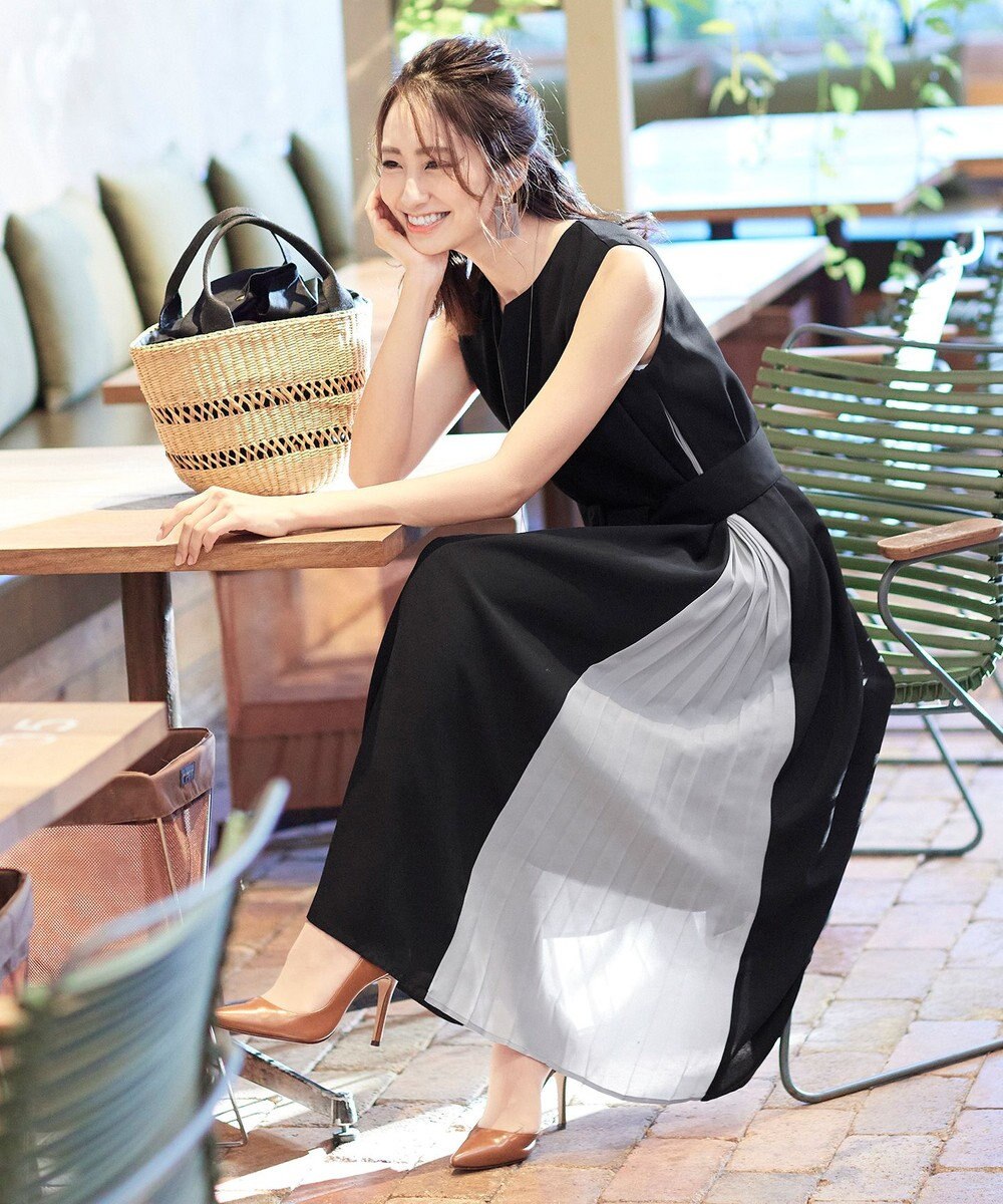 洗える 2way 体型カバーも叶うサイドプリーツワンピース Tiaclasse ファッション通販 公式通販 オンワード クローゼット