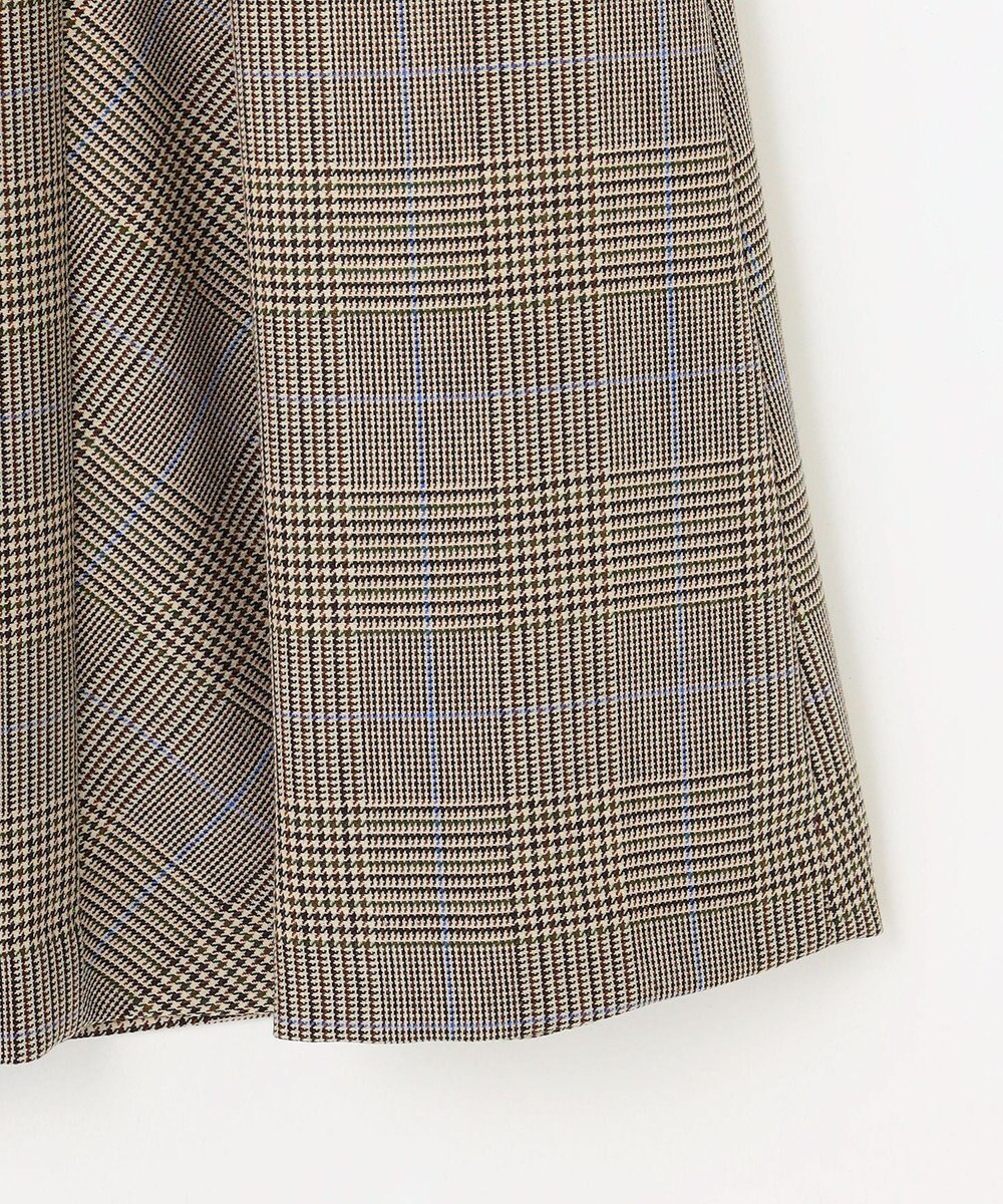 J.PRESS LADIES L モナベールツイル チェック フレア スカート 