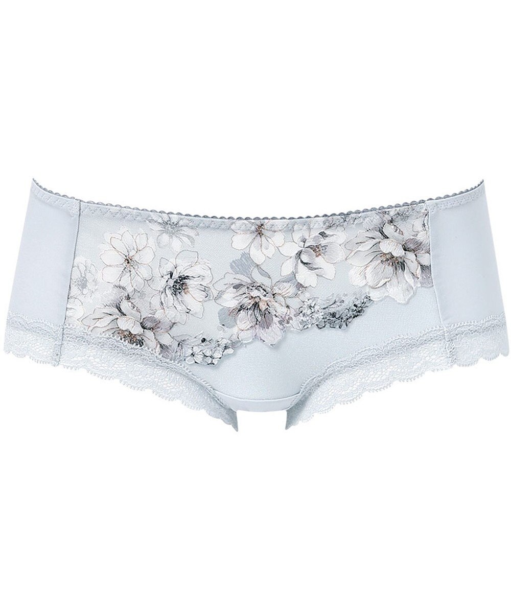 WACOAL ボーイレングス ショーツ 【リボンブラ 脇すっきり】 BXB443とペア はきこみ丈あさめ やわらかく伸びる(バック) レディース PXB643 /ワコール 