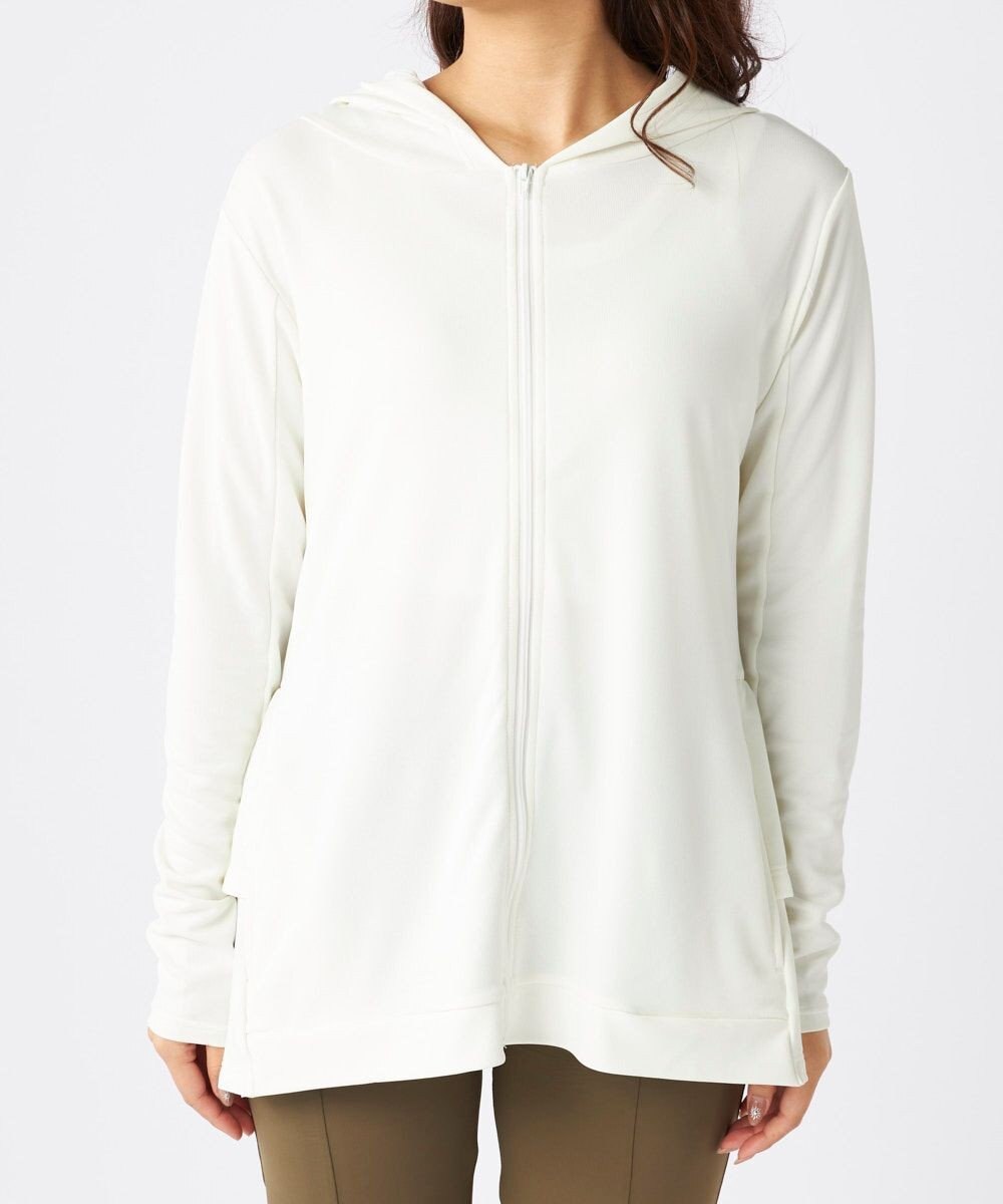 OP／FILA 【Ocean Pacific】バックフリルラッシュガード パーカー 