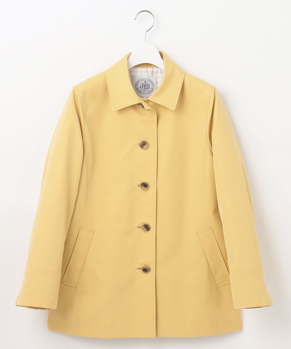 J.PRESS LADIES 【WEB限定カラーあり・撥水】80/2 T/C ツイル ステンカラー ショートコート 