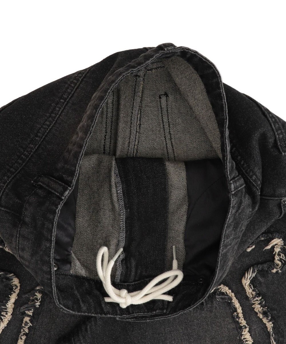 WEGO 【ユニセックス着用ITEM】フリンジデニムパンツ 